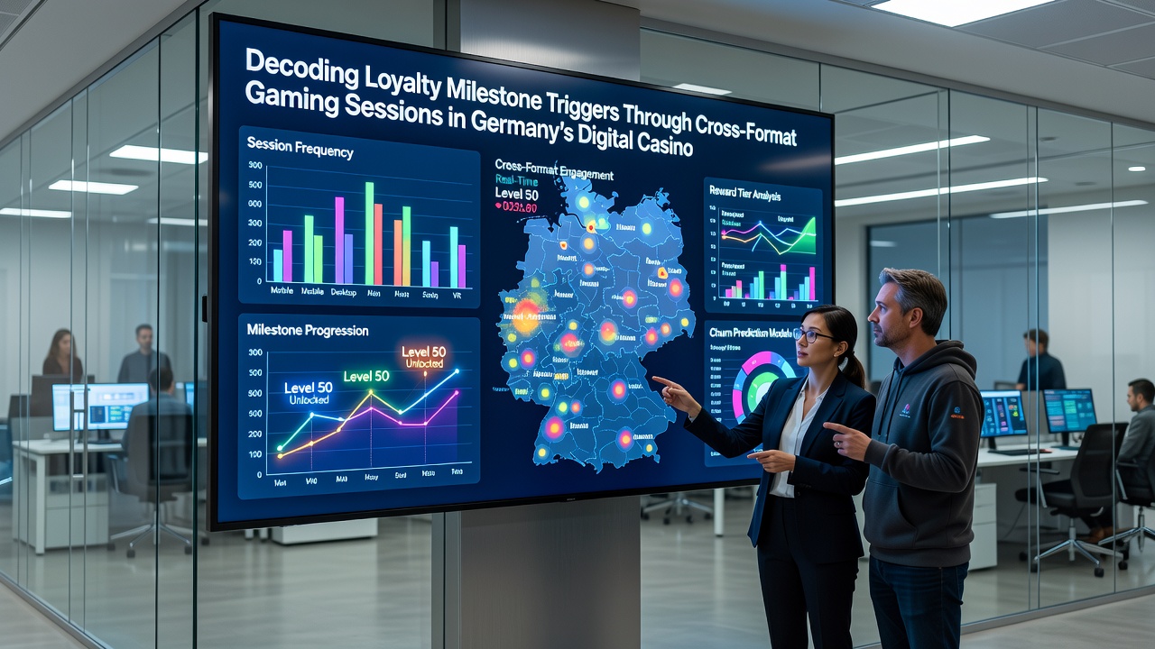 Diagramme zu Treue-Meilensteinen und Cross-Format-Gaming in der deutschen Casino-Landschaft