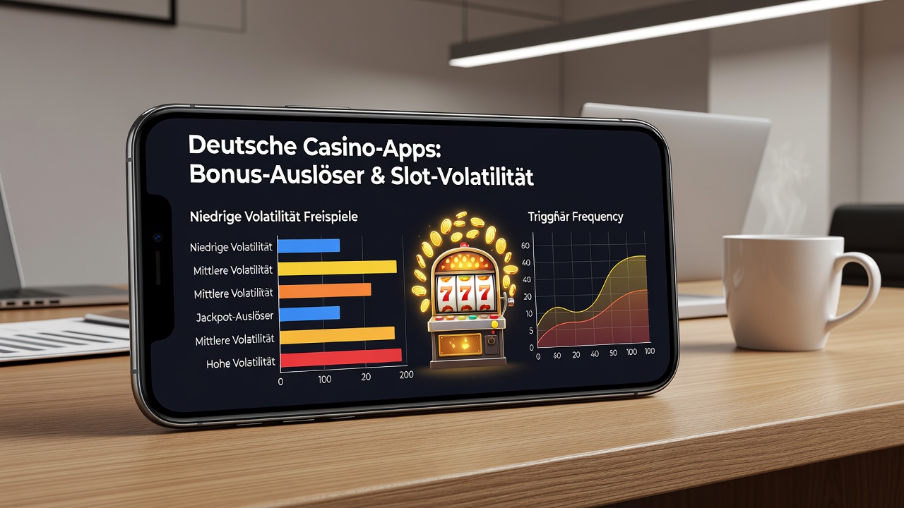 Darstellung der Ausrichtung von Bonus-Triggern auf Volatilitätsstufen in mobilen Casino-Sessions