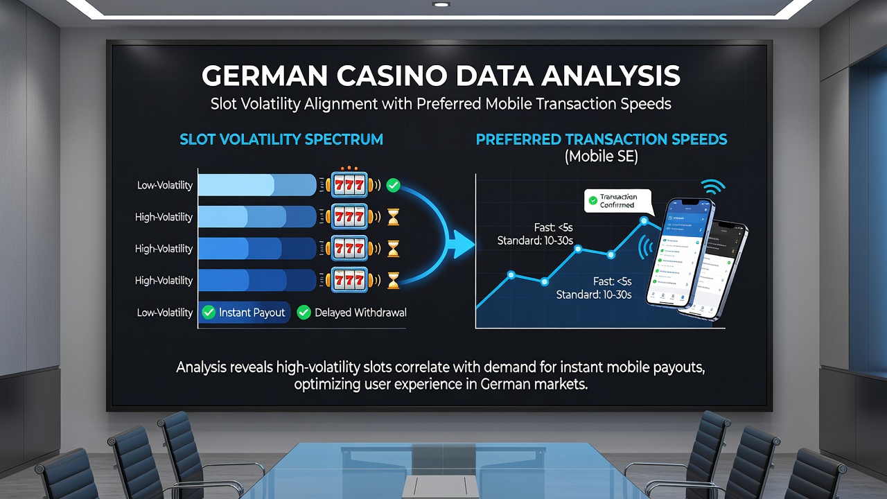 Mobile Sitzungsdaten und Transaktionsgeschwindigkeiten bei Slots