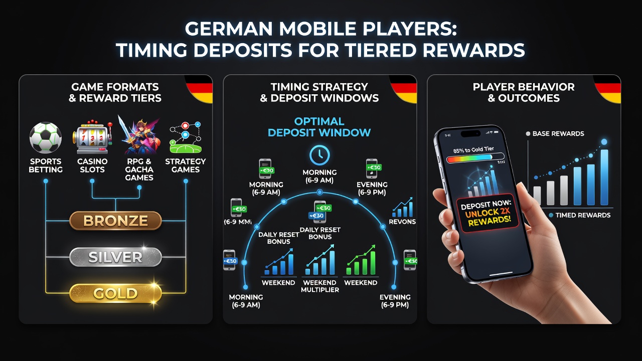 Muster bei Einzahlungen und gestaffelten Belohnungen in mobilen Casino-Formaten