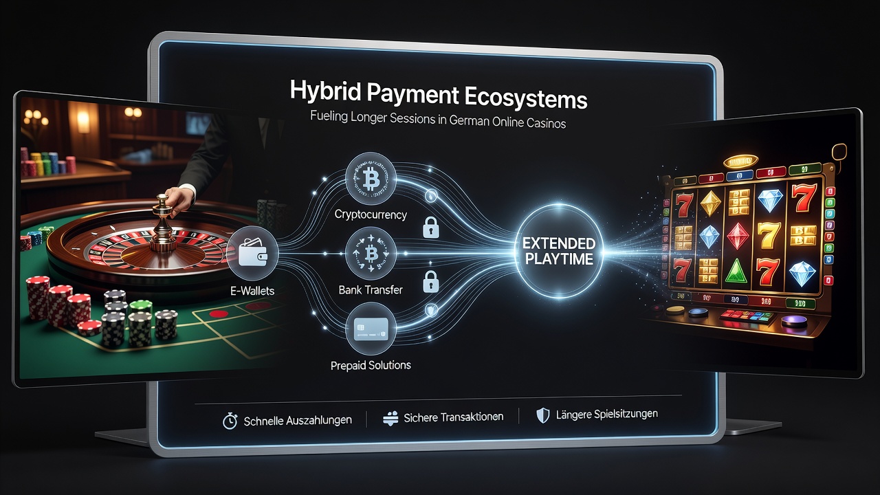 Diagramm zur Korrelation zwischen hybriden Zahlungen und verlängerten Sitzungsdauern bei deutschen Casino-Nutzern