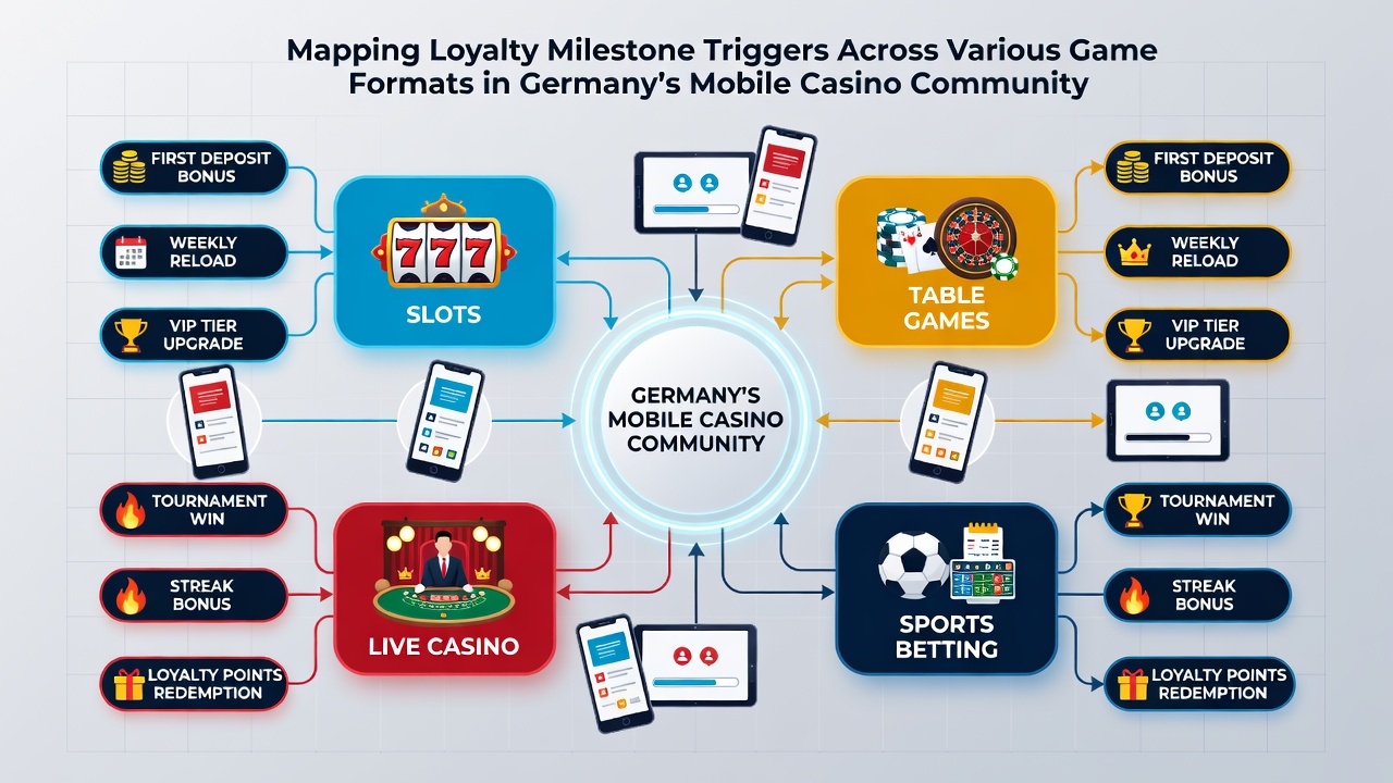 Darstellung multipler Spielformate und Treue-Trigger in deutschen mobilen Casinos