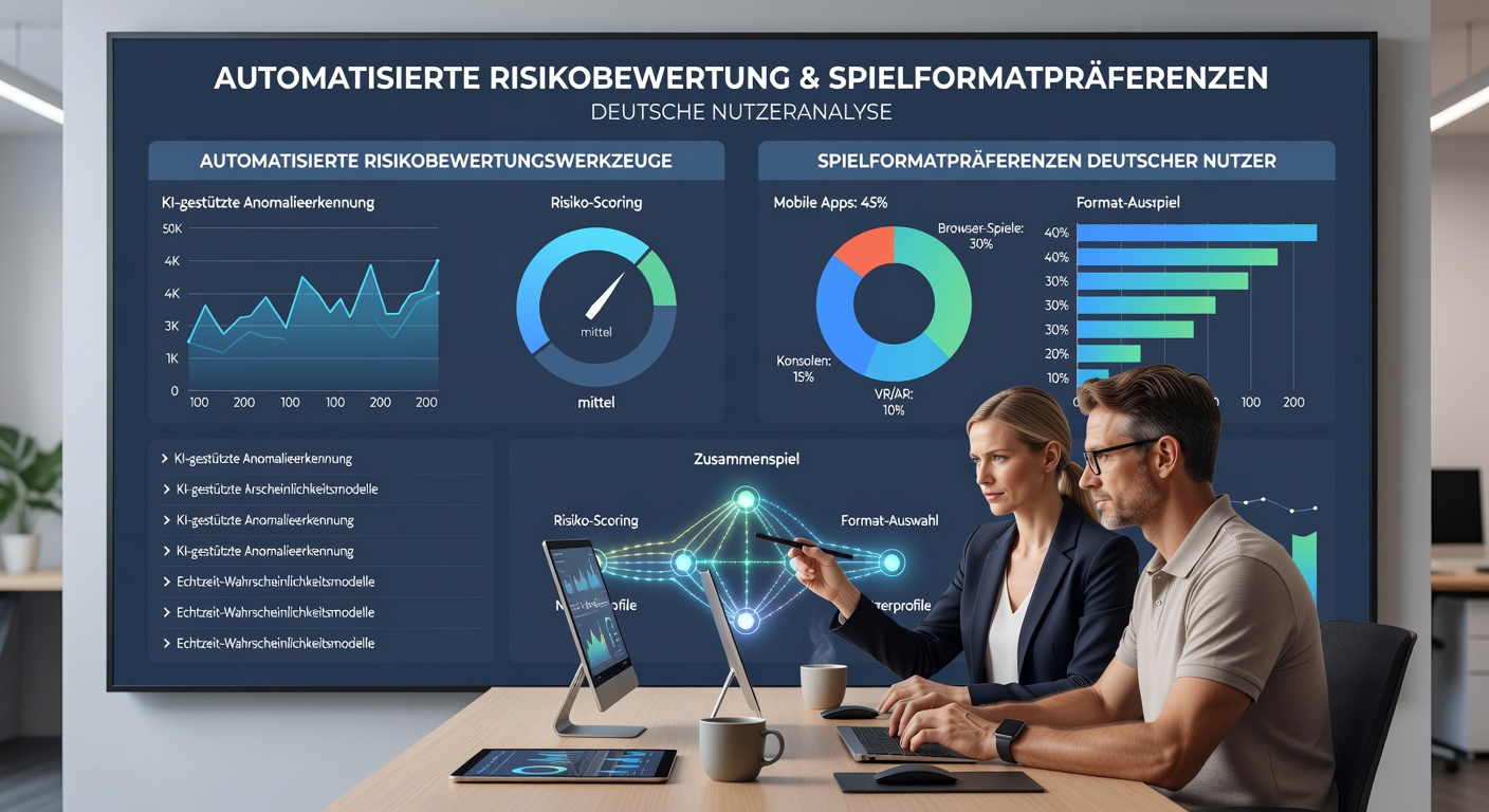 Deutsche Nutzer interagieren mit Risikotools auf digitalen Plattformen und passen ihre Spielformate an