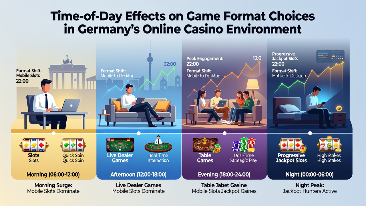 Analyse der Uhrzeitabhängigen Spielformatwahl in deutschen Online-Casinos
